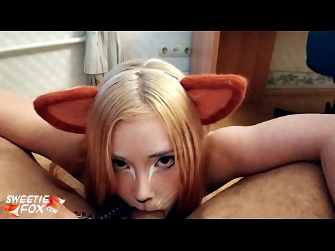 ❤️ Kitsune waxay liqaysaa dick oo afkeeda ku dhufatey ❤❌ Galmo ❌️